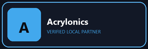 Acrylonics official emblem